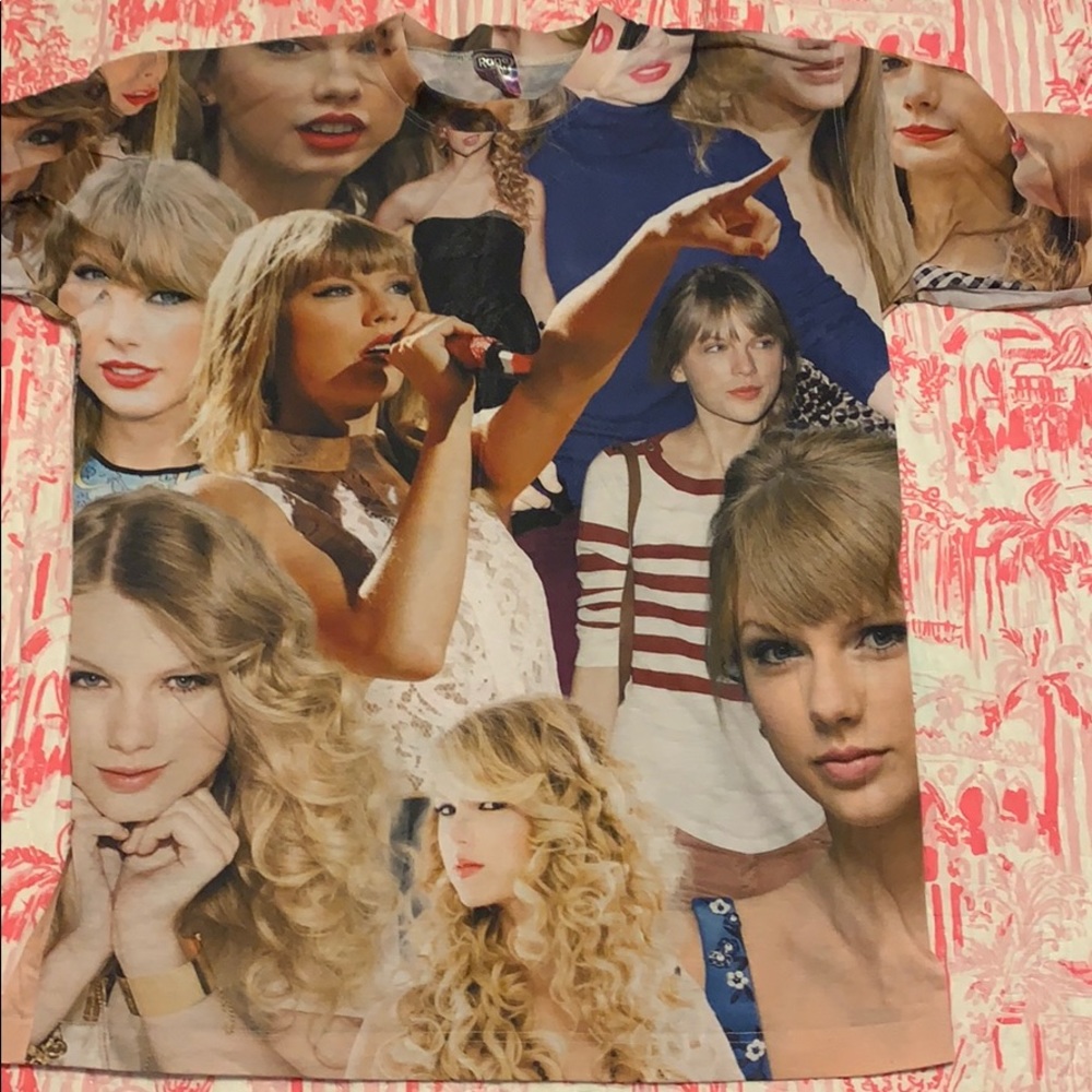 Rage On Taylor Swift Printed T-Shirt